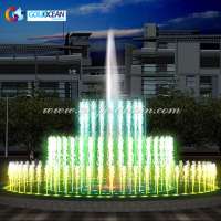 New Free Design Water Shape Drawing Musical Dancing Pool Fountain