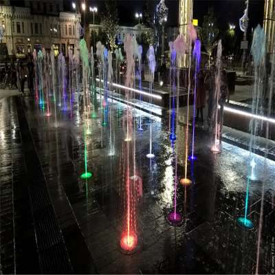 Outdoor Dry Fountain Music Dancing Fountain