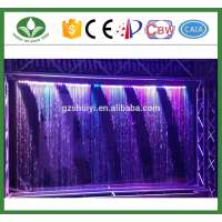 Digital water curtain