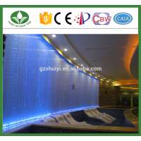 Decorative water curtain